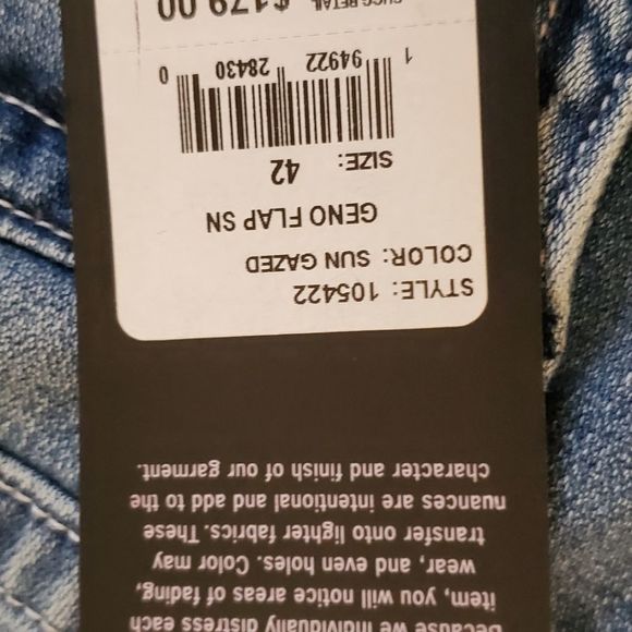 True Religion Geno‎ relaxed, slim men's jeans size 42 new!!!! - Picture 12 of 15